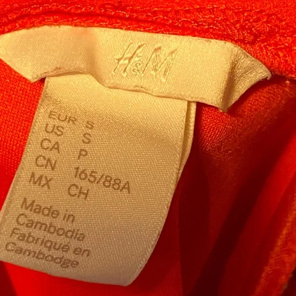 H&M Orange Turtleneck - Picture 4 of 5